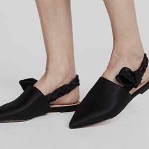 Sam Edelman Rivers slingback pointed toe flat mule Size 8